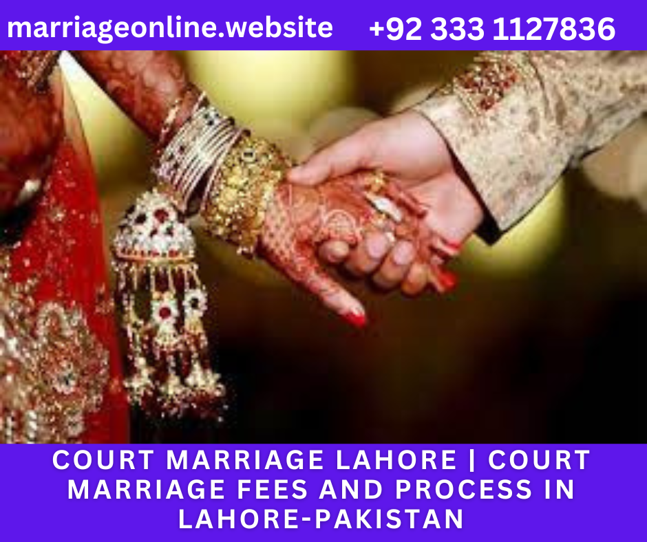 Court Marriage Fees