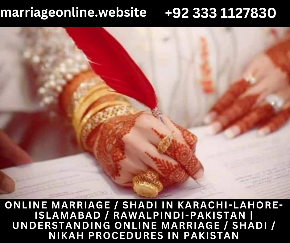 Online Marriage Karachi