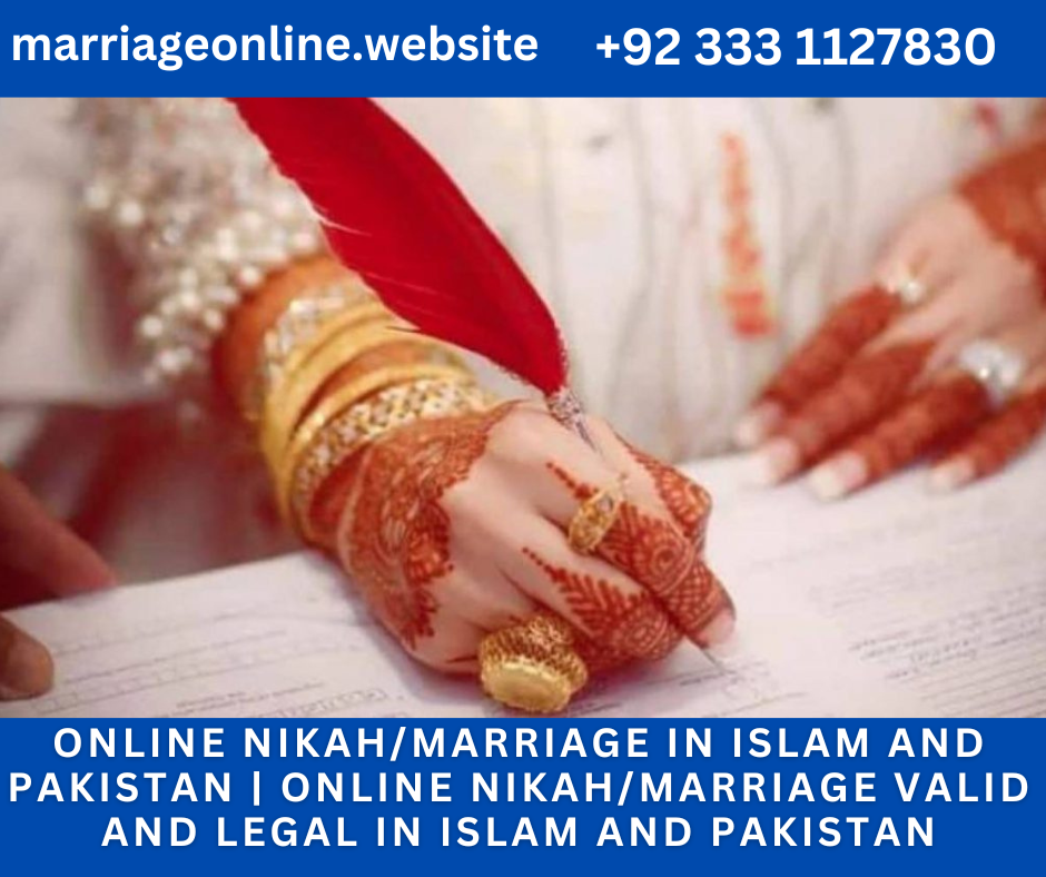 Online Nikah/Marriage Pakistan