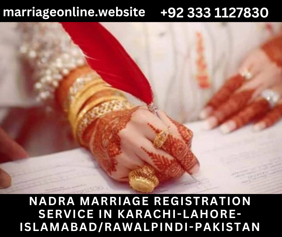 NADRA Marriage Registration